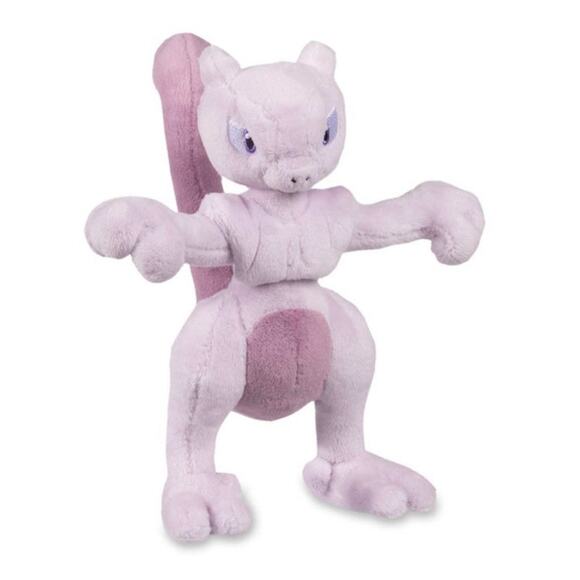 Pokemon Poke Plush Mewtwo Mewtu Posable Authentic Discovered in Kanto NEW in bag - Picture 2 of 11